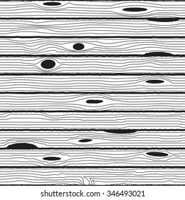 Wood texture. Wood background.  Vector illustration.