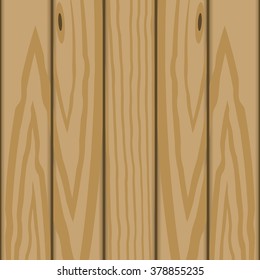 Wood texture. Wood background. Vector illustration.