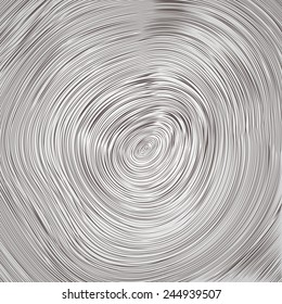Wood texture of cutted tree trunk, close-up. In shades of gray.