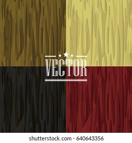 Wood texture design vector
