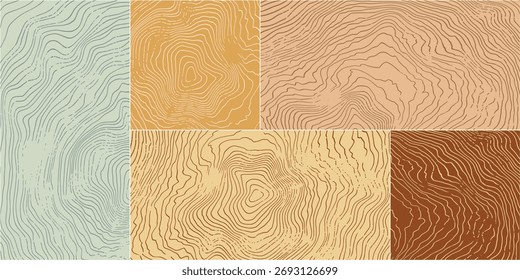 Textura de madeira, tons diferentes, mosaico padrão, padrão sem emenda, painel de vetor