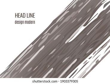 Wood texture effect. The organic shape of the stripes creates a natural texture. Bio shape from lines for design backgrounds. Modern background for business style, fabric, stationery. Vector