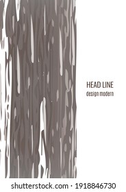 Efecto textura de madera. La forma orgánica de las rayas crea una textura natural. Forma bio de líneas para los fondos de diseño. El estilo moderno, la tela y la papelería son de lo más moderno. Vector