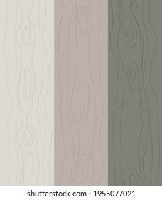 Wood Texture Grey colors Vector Illustration