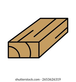 Icono de textura de madera: símbolos rústicos e inspirados en la Naturaleza