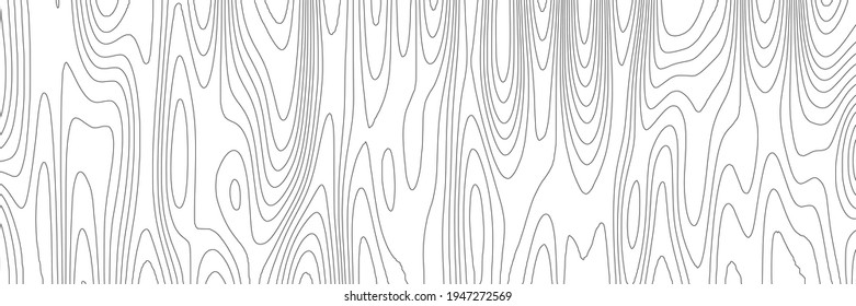Wood texture imitation, black lines on white background, vector design, banner