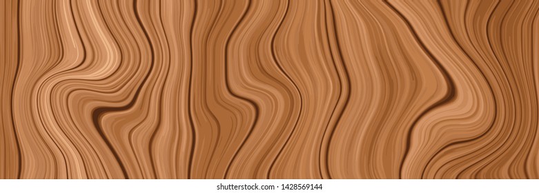 Wood texture imitation, natural brown background, vector design