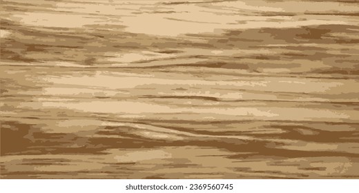 Wood texture. Imitation of walnut wood texture. Vintage wood background. Vector illustration