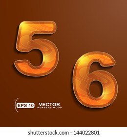 wood texture numbers 5 6
