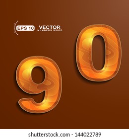 wood texture numbers 9 0