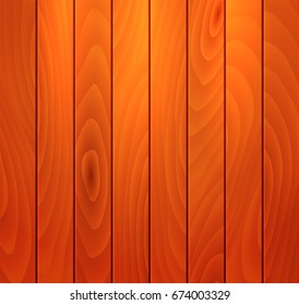 Wood texture with wood planks, vector illustration