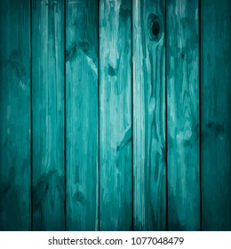 Wood Texture . Retro  Wooden Texture,  Background.  Trendy Blue Grunge Wood Grain Background. Vector Illustration. Eps 10.