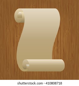 wood texture with scroll