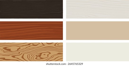Conjunto de textura de madeira, coleção de fundo de madeira, amostra de madeira