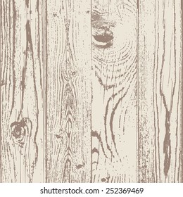 Wood texture template. Vector illustration. Natural wooden background.