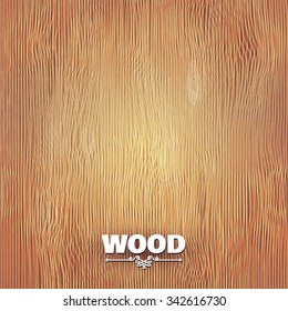 Wood Texture Template. Vector illustration