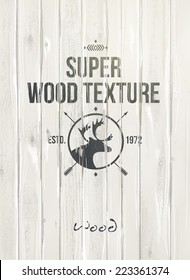 Wood texture, vector 