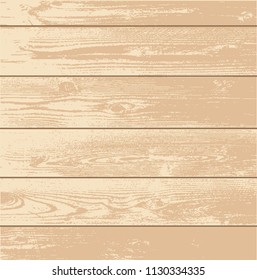 Wood texture - vector background