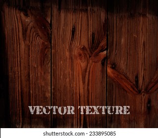 Wood texture, vector Eps10 illustration.