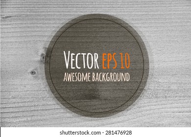 Wood texture, vector Eps10 illustration. Natural Wooden Background.