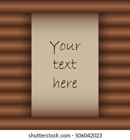 Wood texture, vector Eps10 illustration.