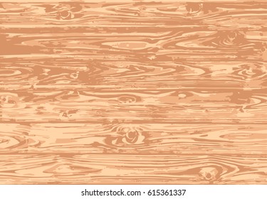 Wood texture, vector Eps10 illustration. Natural  wooden background.