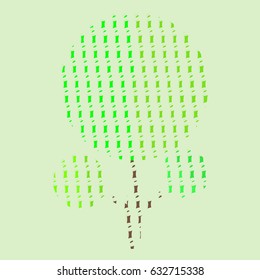 wood texture ,vector illustration