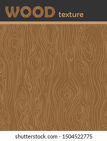 Wood texture vector seamless pattern