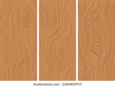 Wood textures. Brown wooden plank, cutting board, floor or table surface. Striped fiber textured background. Retro tree surface pattern