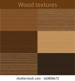 Wood textures set