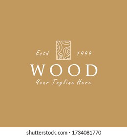 Wood or tree logo design inspiration