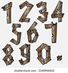 letras texturas de árbol de madera letras alfabetos letras letras letras letras letras letras letras letras letras letras letras letras abc inglés mayúsculas decorativas creativas ilustración vectorial bosques de vida silvestre