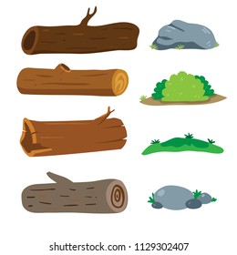 wood vector collection design