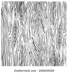 wood vector hand drawn background