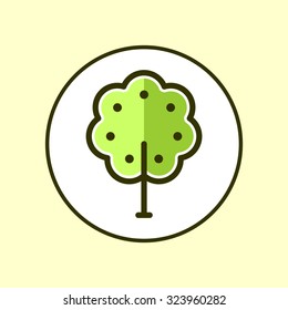 Wood vector icon