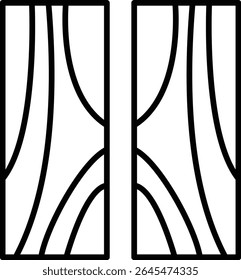 Wood vector icon. Can be used for printing, mobile and web applications.