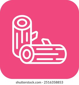 Wood Vector Icon Design Illustration
