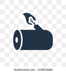 Wood vector icon isolated on transparent background, Wood transparency concept can be used web and mobile