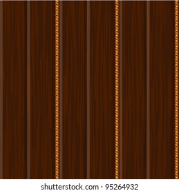 wood wall panel texture with gold