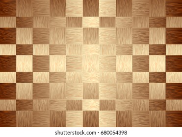Wood weave texture square pattern background vector illustration.