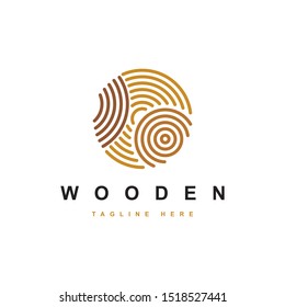 wood work logo design vector template.creative wood symbol