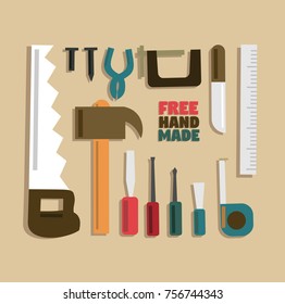 Wood Worker And Wood Craftman Tools