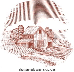 Old Barn Drawings Images Stock Photos Vectors Shutterstock