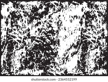 Woodcut vector texture overlay. Grungy abstract woodcut background