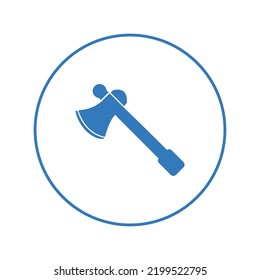 Icono de herramienta de cera de corte | Icono de versión circular |