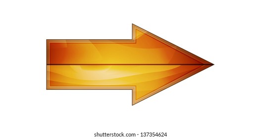 The wooded blank arrow divided to two parts / wood arrow