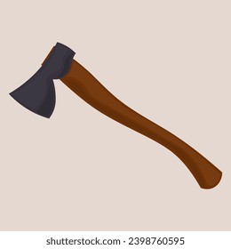 Cera de madera, ilustración vectorial aislada.