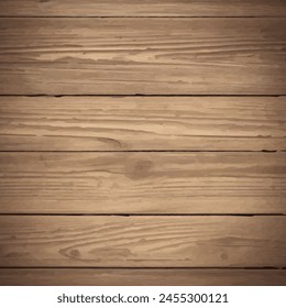 Wooden Background And Grunge texture , Vector Illustration