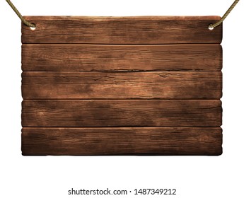 A wooden background shield. High detailed realistic illustration