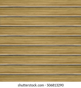 Wooden Background. Table Top View. Vector